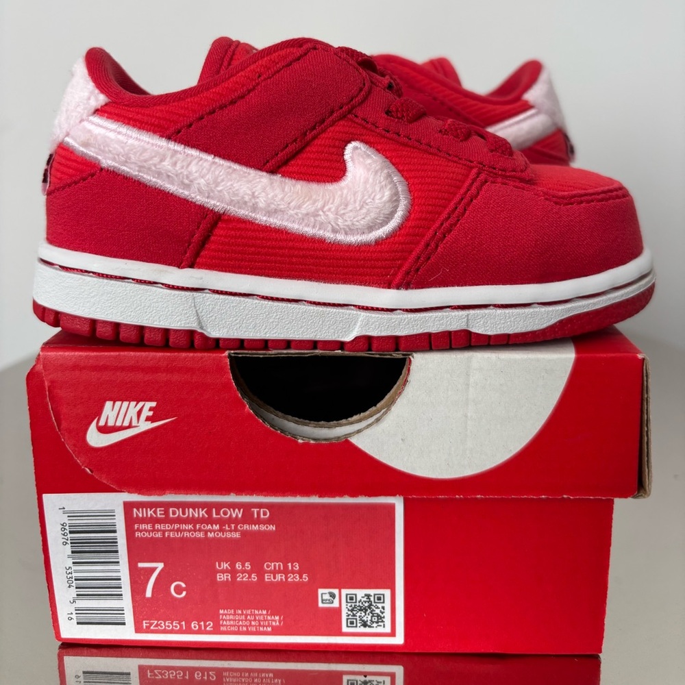 Nike Kids Dunk Low TD Sneakers
